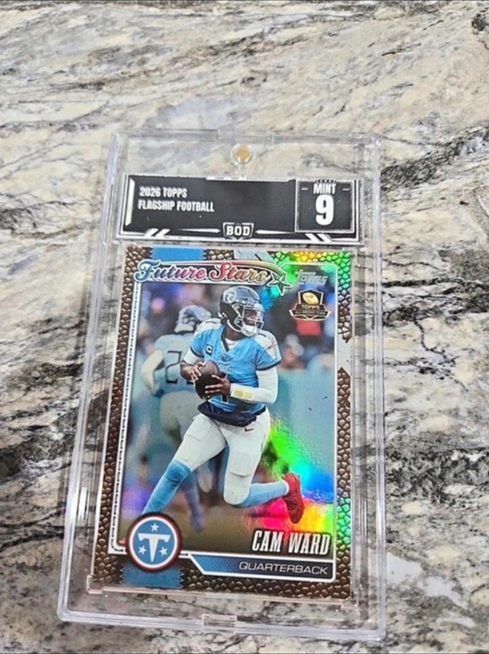 Topps 2026 Topps Flagship Football Cam Ward Future Stars #264 Card